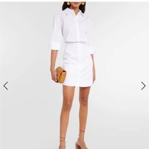 VERONICA BEARD Rae cotton poplin shirt dress